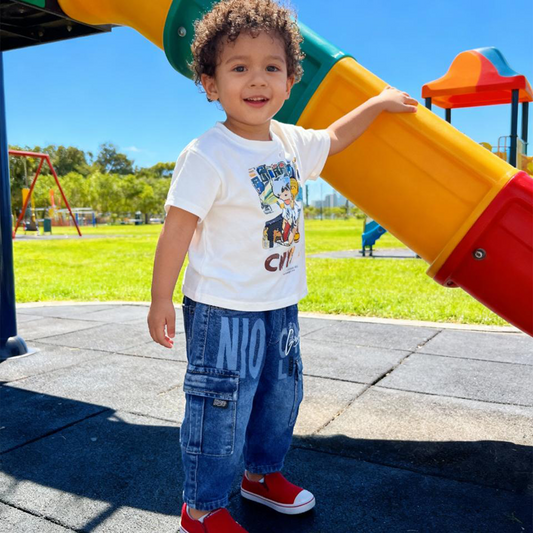 Kids Urban Cargo Denim Pants NIO (blue)