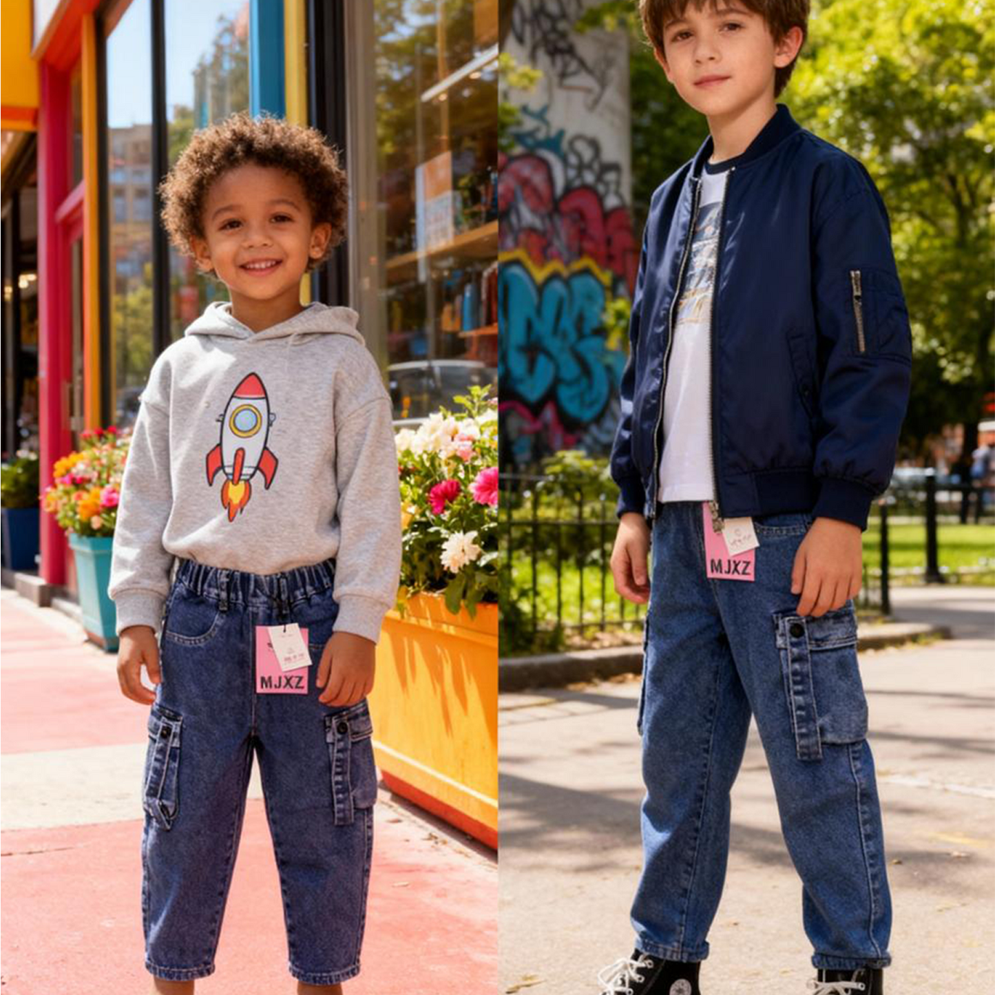 Junior Galaxy Pocket Jeans B pockets (blue)