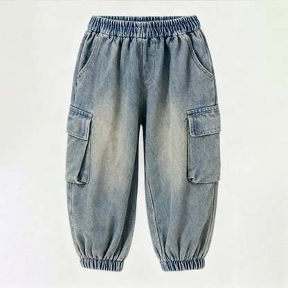 PocketPro Denim 3-Piece Set (Sleeveless Denim Jacket)