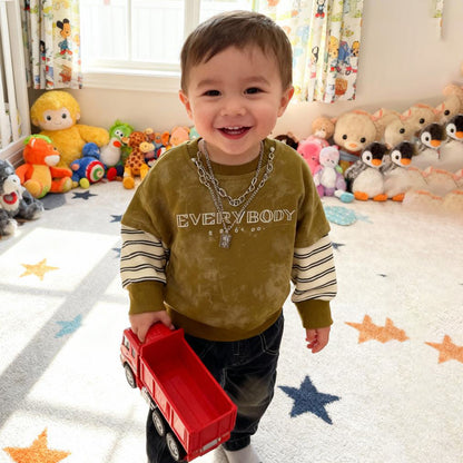 Layered Street Co‑ord (Mustard T-shirt with jeans)