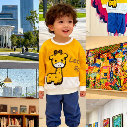 Let’s Go Snuggle Bear Co‑ord 2 piece set (Brown T with Jeans)