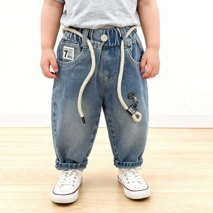 Light Wash Kids Jeans (Plain Light Blue)