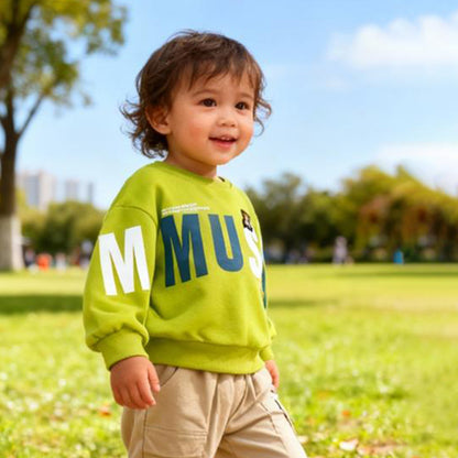 Must-Have Teddy Pop Co‑ord Set (Green TS with Gray jeans)