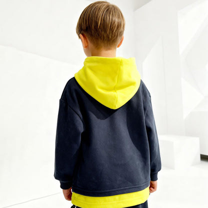 Neon Edge Premium Hoodie (Black & Neon)