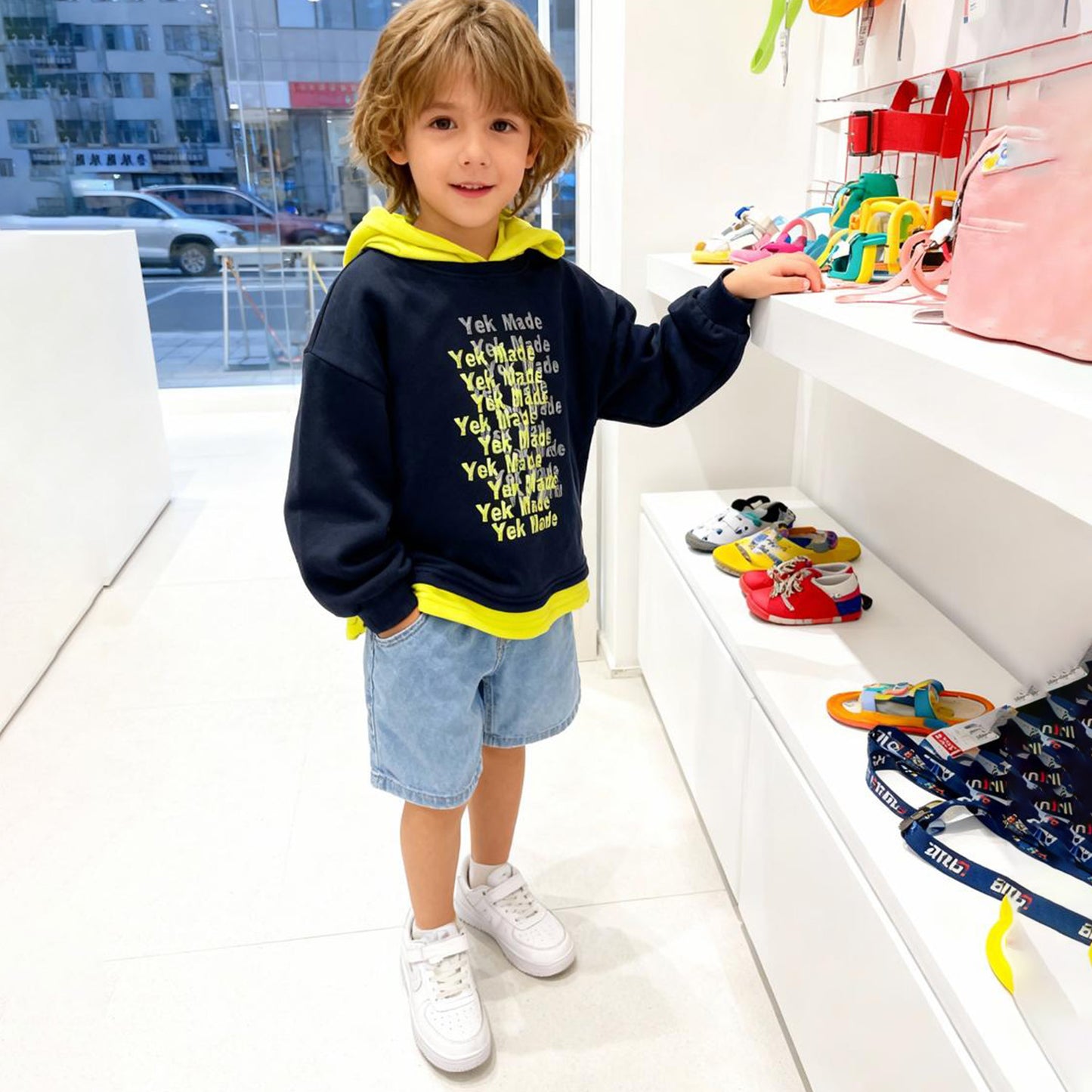 Neon Edge Premium Hoodie (Black & Neon)