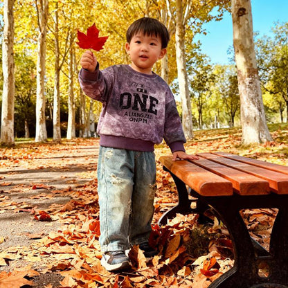 One Street Denim Co‑ord (Dark Purple with jeans)