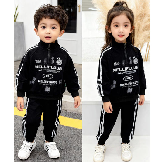 Racer Track Co‑ord Set (Black)