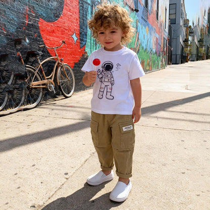 Safari Trail Youth Cargo Jeans (Khaki)