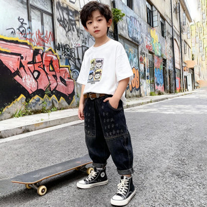 Shadow Street Relaxed Fit Denim (Black)