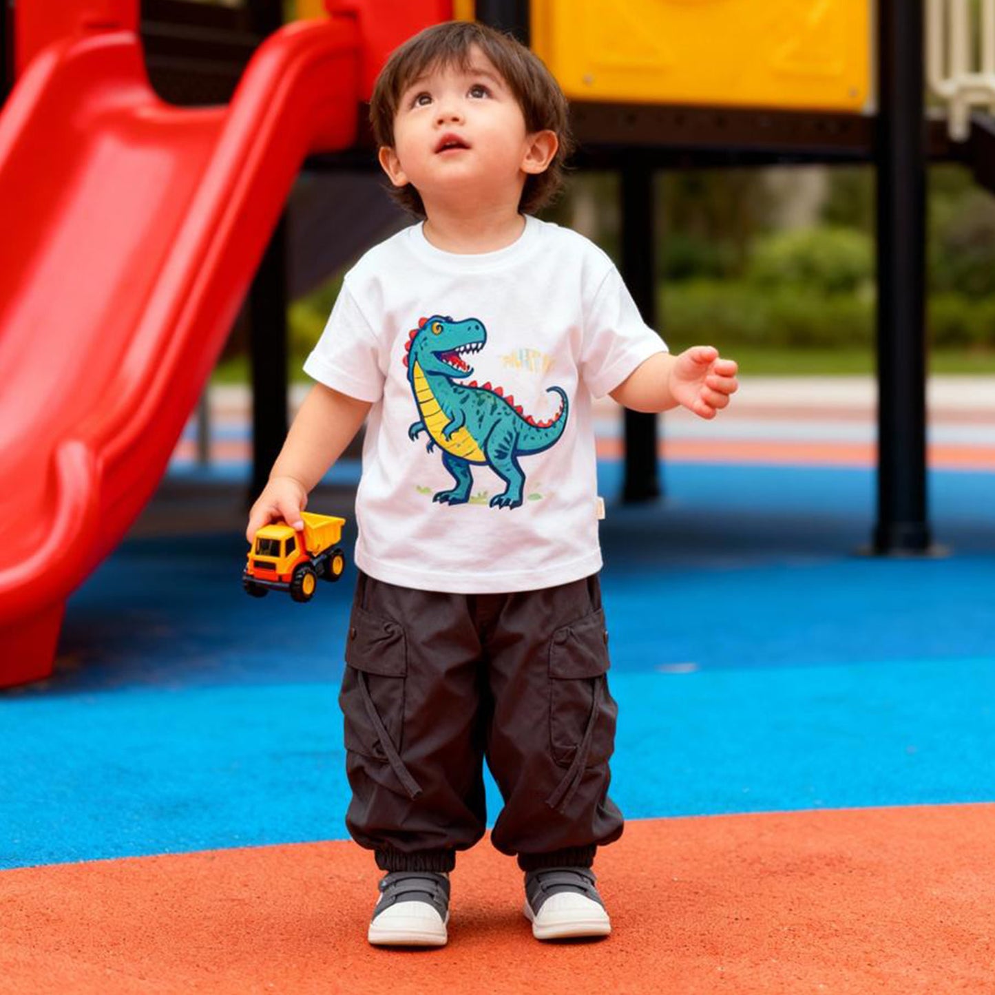 “Trek Utility Balloon Pant” (Black Cargo)