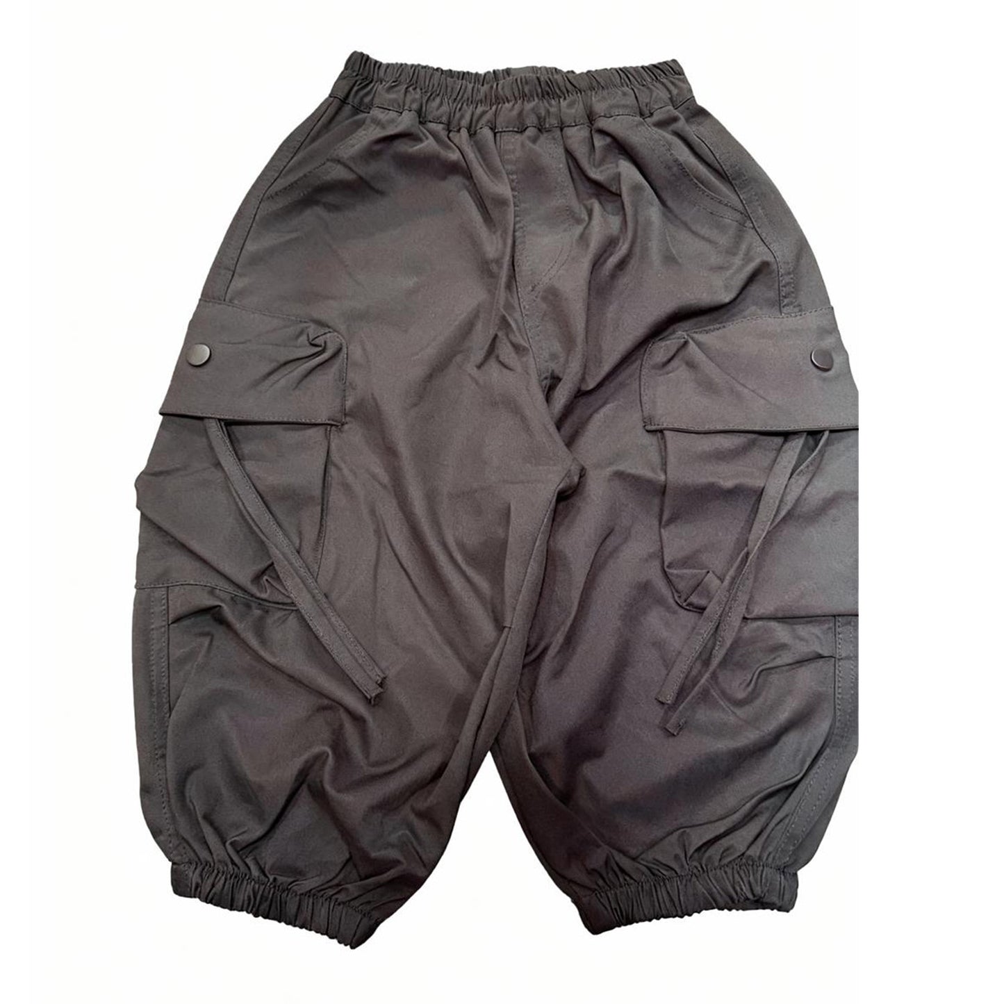 “Trek Utility Balloon Pant” (Black Cargo)