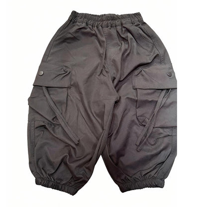 “Trek Utility Balloon Pant” (Black Cargo)