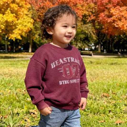 Vintage Varsity Maroon Sweatshirt (Maroon)