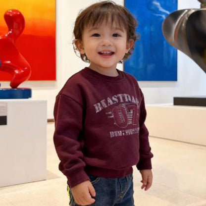 Vintage Varsity Maroon Sweatshirt (Maroon)