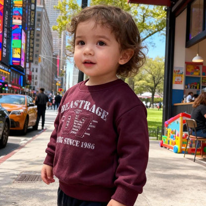 Vintage Varsity Maroon Sweatshirt (Maroon)